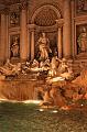 Roma - Trevi Fountain at night - 1
